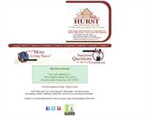 Tablet Screenshot of hursttotalhome.com